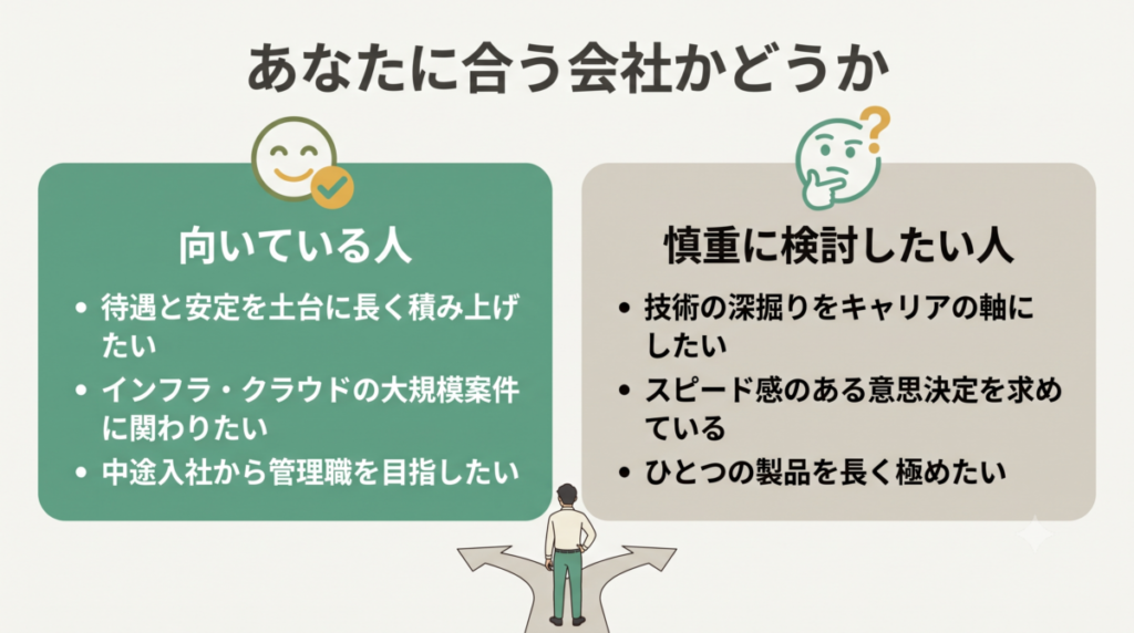 CTCへの転職に向いている人・向いていない人