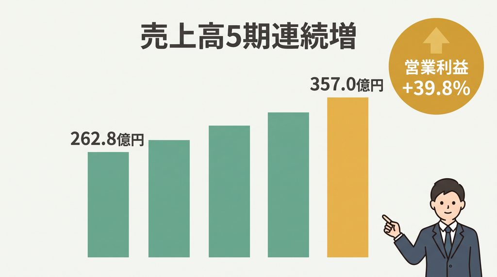 フォーカスシステムズの売上高は5期連続増、営業利益は前期比39.8%増